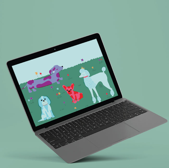 Totally Pawsome- Mobile and Desktop Wallpaper