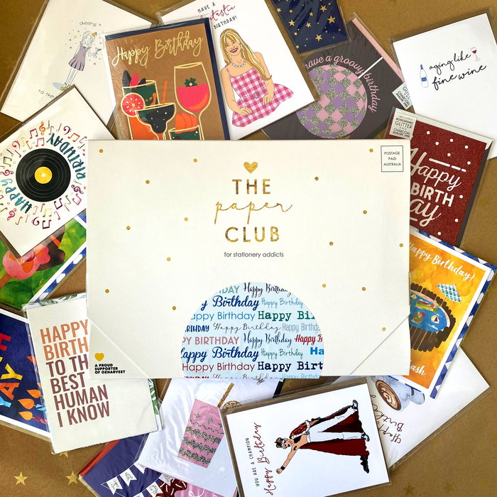 Birthday Card Mystery Box