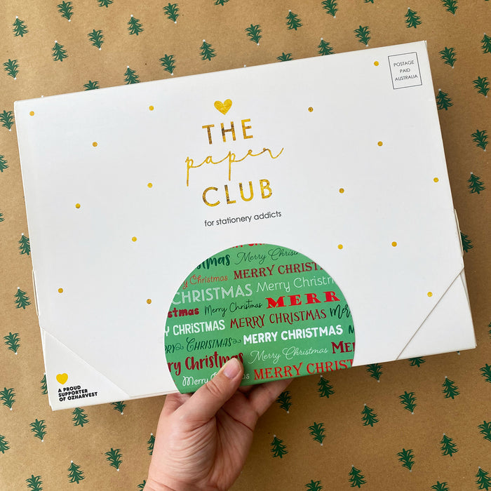 Christmas Card Mystery Box