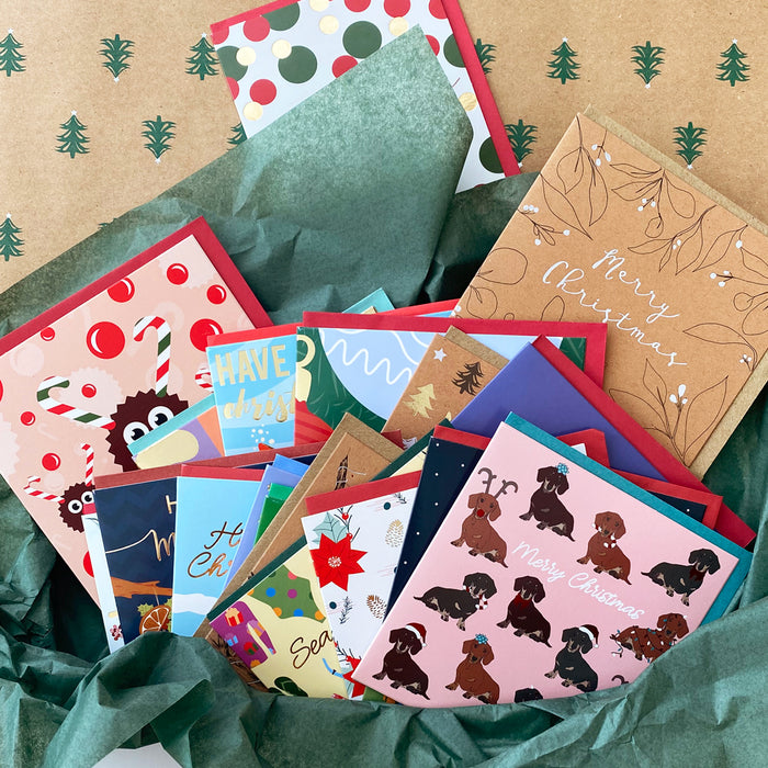 Christmas Card Mystery Box