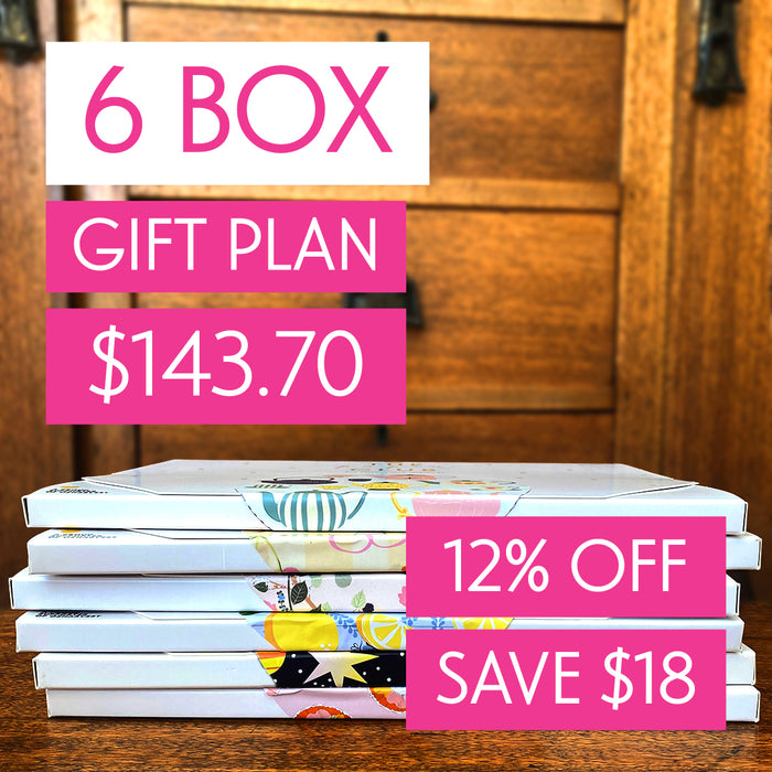 6 Box Gift plan