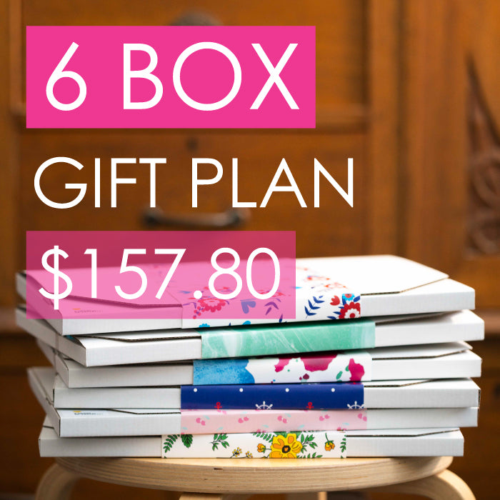 6 Box Gift plan