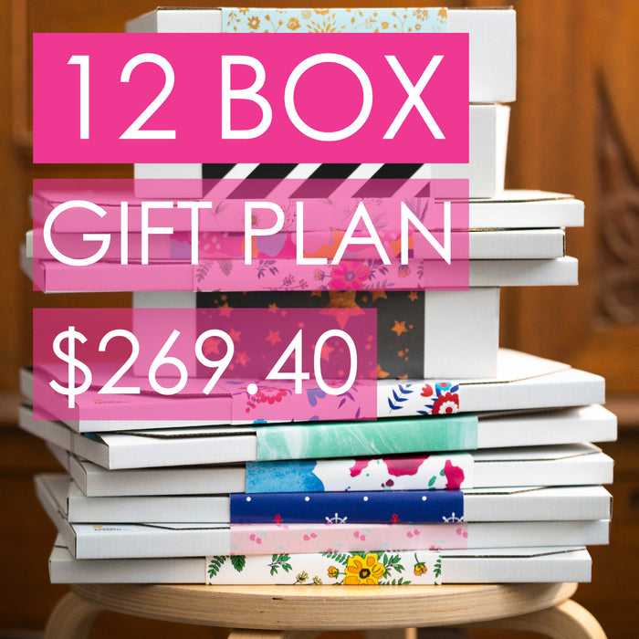 12 Box Gift plan